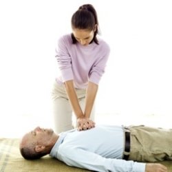How to perform chest compressions – CPR Test