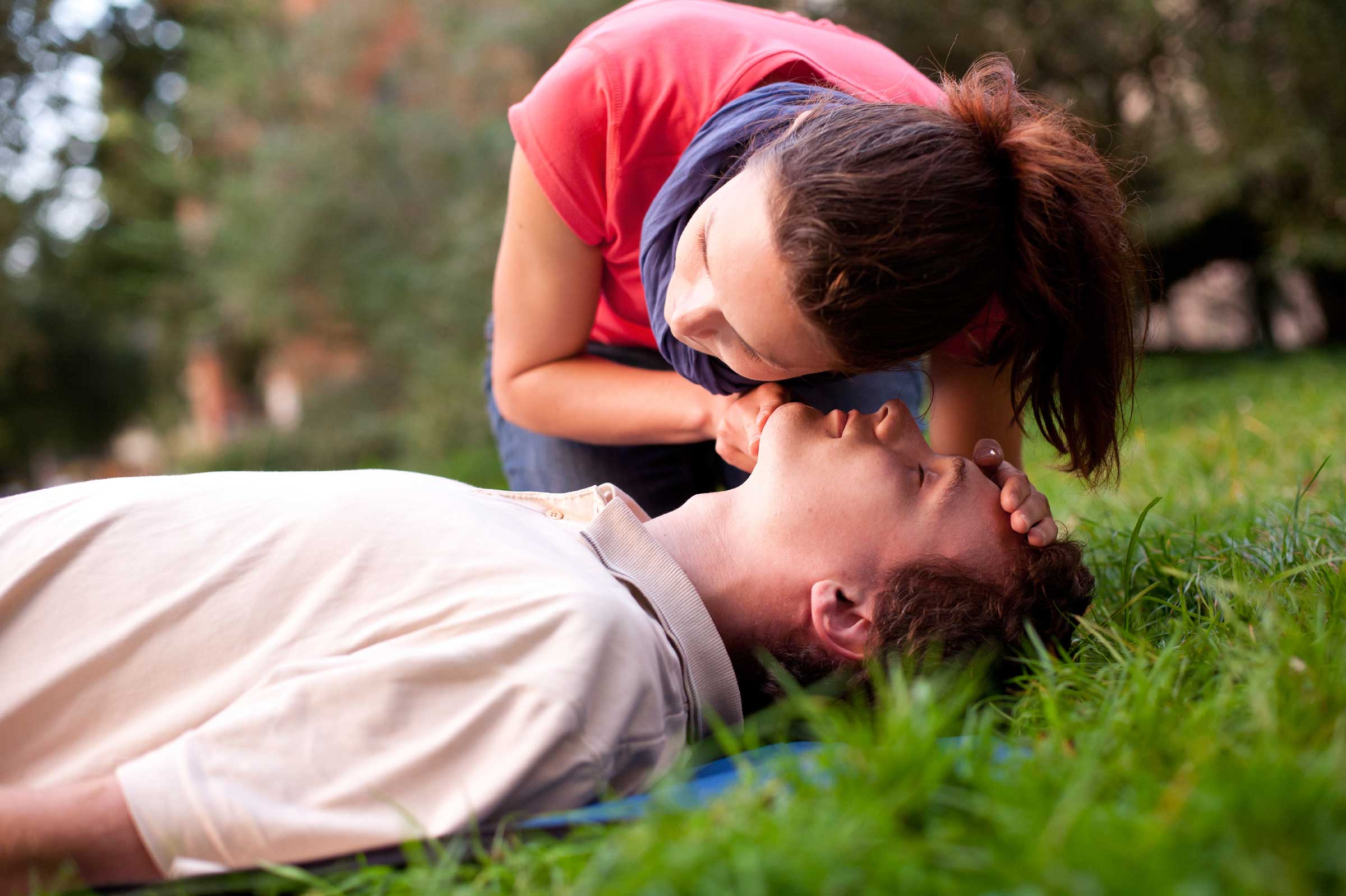 How To Check For Breathing CPR Test